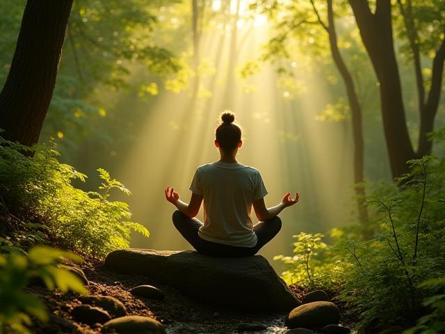 प्राकृतिक वातावरण में ध्यान